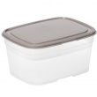 Food storage, 1 L, SMARTSTORE SUSTAIN, Transparent / Earl grey Food storage, 1 L, SMARTSTORE SUSTAIN, Transparent / Earl grey