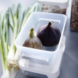 Lunch box, 0.45 L, SMARTSTORE SNACK, Clear / White Lunch box, 0.45 L, SMARTSTORE SNACK, Clear / White