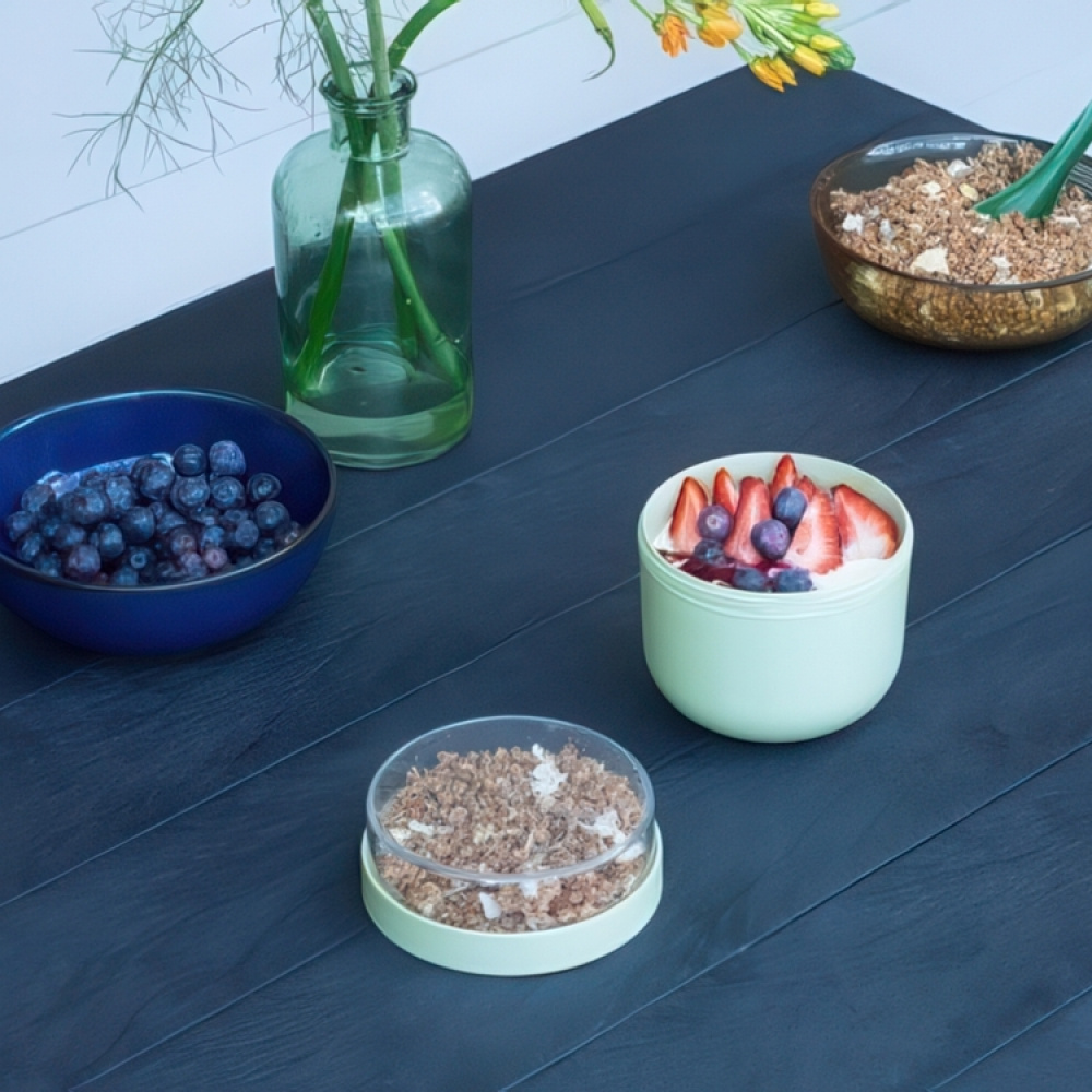 Bowl with lid, 0,5 L, BRABANTIA MAKE & TAKE BREAKFAST, Ø 11 x H 11,1 cm in the group Storage / Kitchen storage / Food containers / Plastic lunch boxes at SmartaSaker.se (42138)