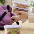 Food storage, 0,5 L, SMARTSTORE FRESH, Transparent / Purple Food storage, 0,5 L, SMARTSTORE FRESH, Transparent / Purple