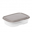 Food storage, 0 ,5 L, SMARTSTORE SUSTAIN, Transparent / Earl grey Food storage, 0 ,5 L, SMARTSTORE SUSTAIN, Transparent / Earl grey