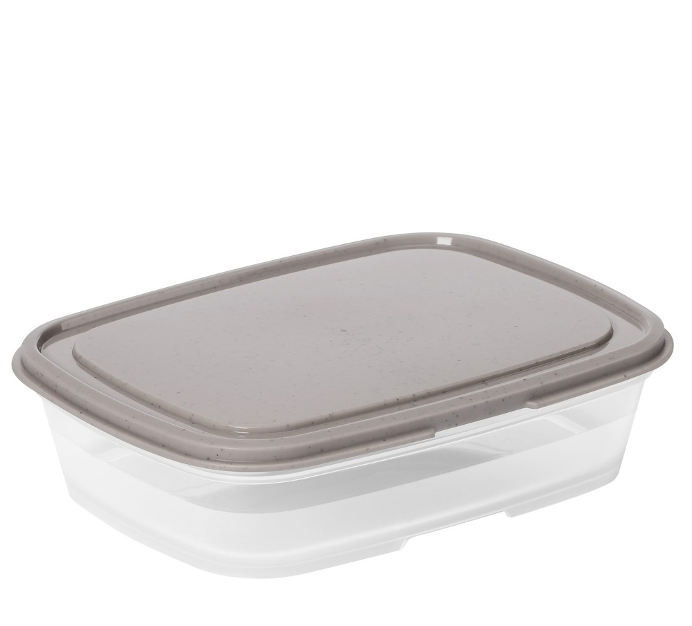Food storage, 0 ,5 L, SMARTSTORE SUSTAIN, Transparent / Earl grey in the group Storage / Kitchen storage / Food containers / Plastic at SmartaSaker.se (42140)
