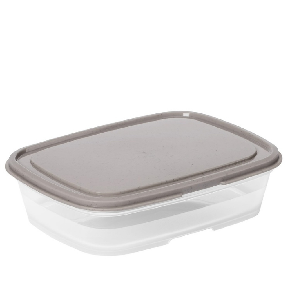 Food storage, 0 ,5 L, SMARTSTORE SUSTAIN, Transparent / Earl grey in the group Storage / Kitchen storage / Food containers / Plastic lunch boxes at SmartaSaker.se (42140)