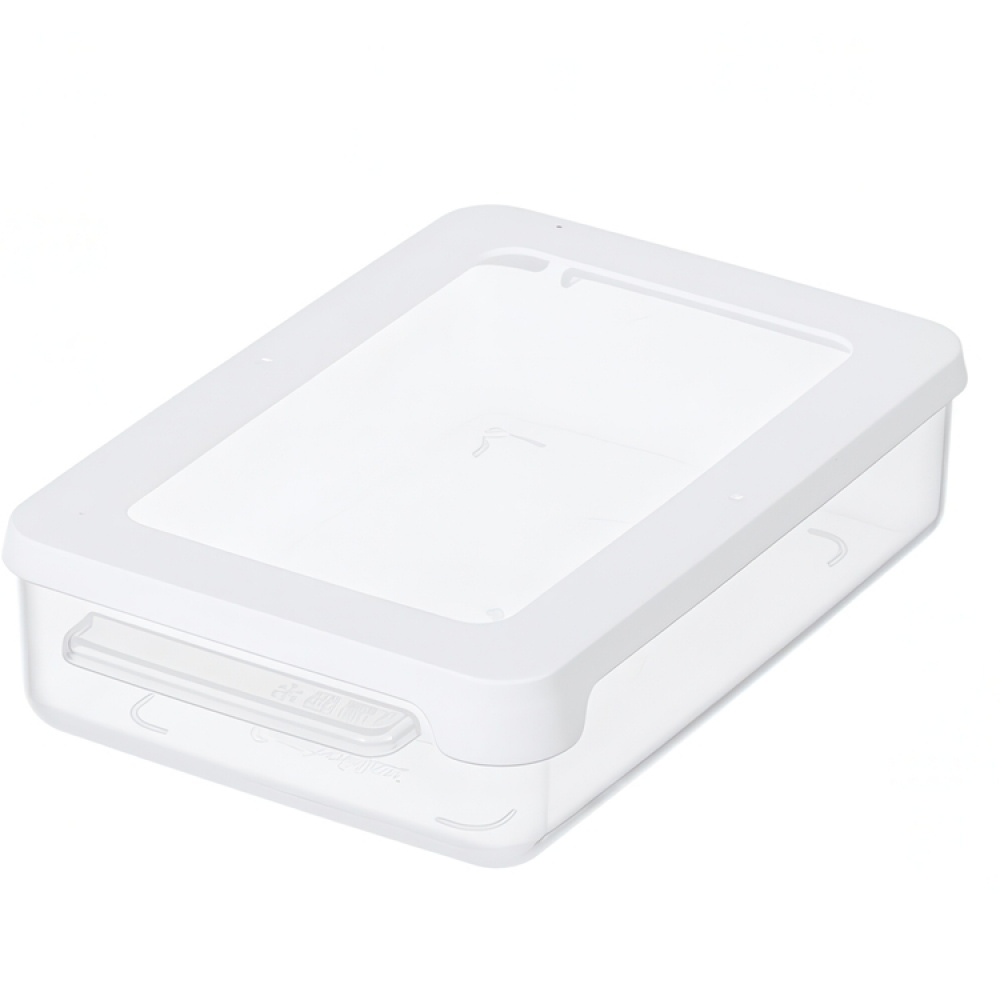 Lunch box, 0,6 L, SMARTSTORE SNACK, Clear White in the group Storage / Kitchen storage / Food containers / Plastic lunch boxes at SmartaSaker.se (42141)