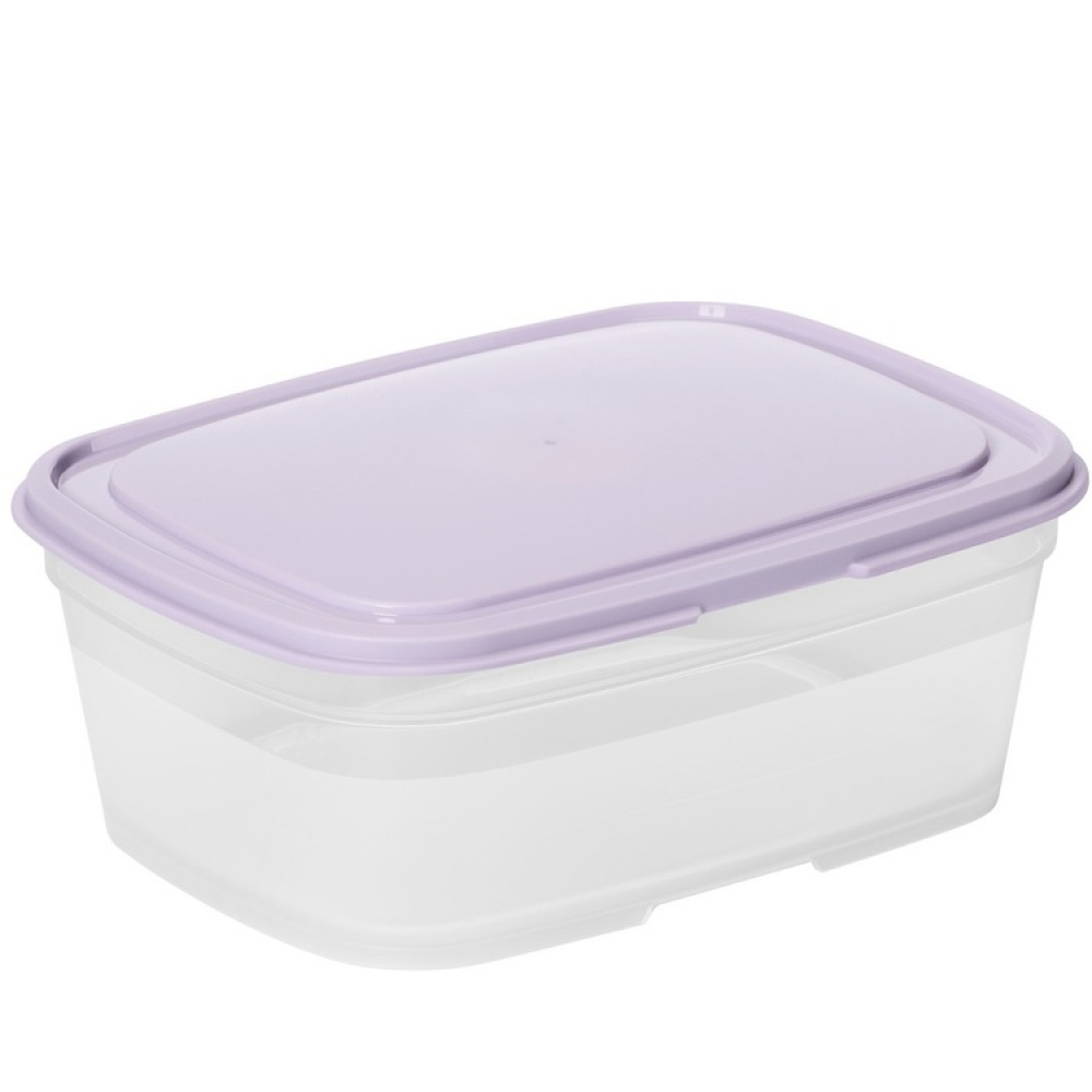 Food storage, 0,8 L, SMARTSTORE FRESH, Transparent / Purple in the group Storage / Kitchen storage / Food containers / SmartStore food containers at SmartaSaker.se (42142)