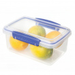 Lunch box,1 L, KLIP-IT, 17,5 x 12 x H 8 cm, Clear / White Lunch box,1 L, KLIP-IT, 17,5 x 12 x H 8 cm, Clear / White