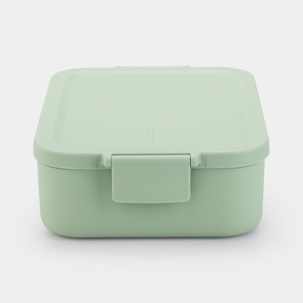 Food storage, 1,1 L, BRABANTIA MAKE & TAKE MEDIUM LUNCH BOX, 20 x 13,5 x H 5,5 cm in the group Storage / Kitchen storage / Food containers / Plastic lunch boxes at SmartaSaker.se (42150)