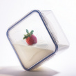 Food Box, 1,1 L, LOCK & LOCK, 18 x 13 x H 9 cm, Clear / Blue Food Box, 1,1 L, LOCK & LOCK, 18 x 13 x H 9 cm, Clear / Blue