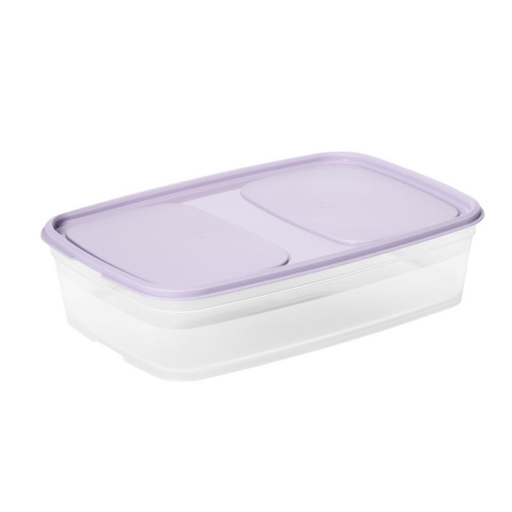 Food storage, 1,6 L, SMARTSTORE FRESH, Transparent / Purple in the group Storage / Kitchen storage / Food containers / Plastic lunch boxes at SmartaSaker.se (42154)