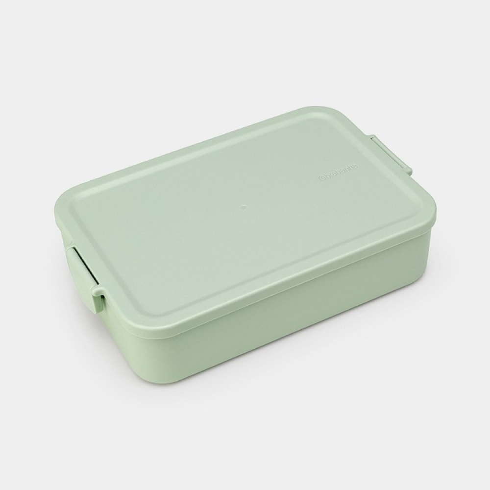 Food storage, 2 L, BRABANTIA MAKE & TAKE LARGE LUNCH BOX , 25,5 x 16,7 x H 6 cm in the group Storage / Kitchen storage / Food containers / Plastic lunch boxes at SmartaSaker.se (42156)
