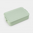 Food storage, 2 L, BRABANTIA MAKE & TAKE LARGE LUNCH BOX , 25,5 x 16,7 x H 6 cm