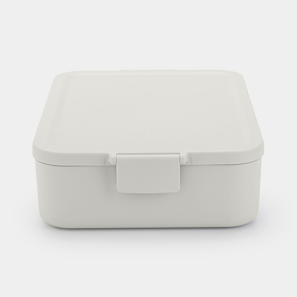 Food storage, 2 L, BRABANTIA MAKE & TAKE LARGE LUNCH BOX , 25,5 x 16,7 x H 6 cm in the group Storage / Kitchen storage / Food containers / Plastic lunch boxes at SmartaSaker.se (42156)