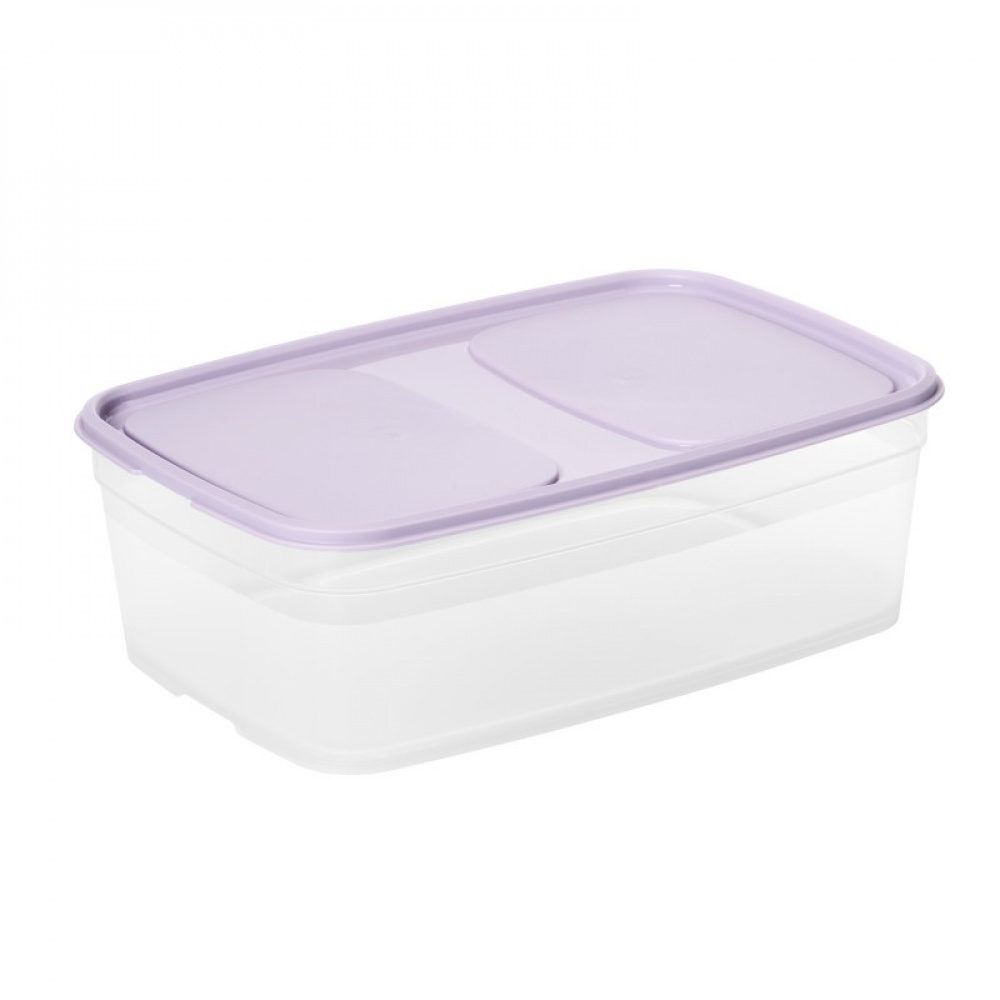 Food storage, 2,2 L, SMARTSTORE FRESH, Transparent / Purple in the group Storage / Kitchen storage / Food containers / Plastic at SmartaSaker.se (42157)