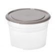 Food storage, Round, 0,6 L, SMARTSTORE SUSTAIN, Transparent / Earl grey Food storage, Round, 0,6 L, SMARTSTORE SUSTAIN, Transparent / Earl grey