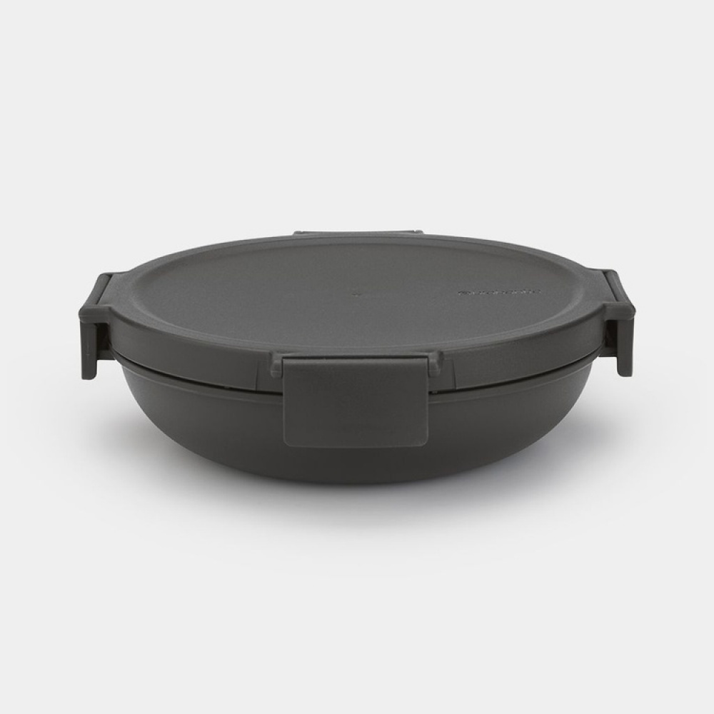 Lunch box, 1 L, BRABANTIA MAKE & TAKE LUNCH BOWL, Ø 21,5 x H 6 cm in the group Storage / Kitchen storage / Food containers / Plastic lunch boxes at SmartaSaker.se (42180)