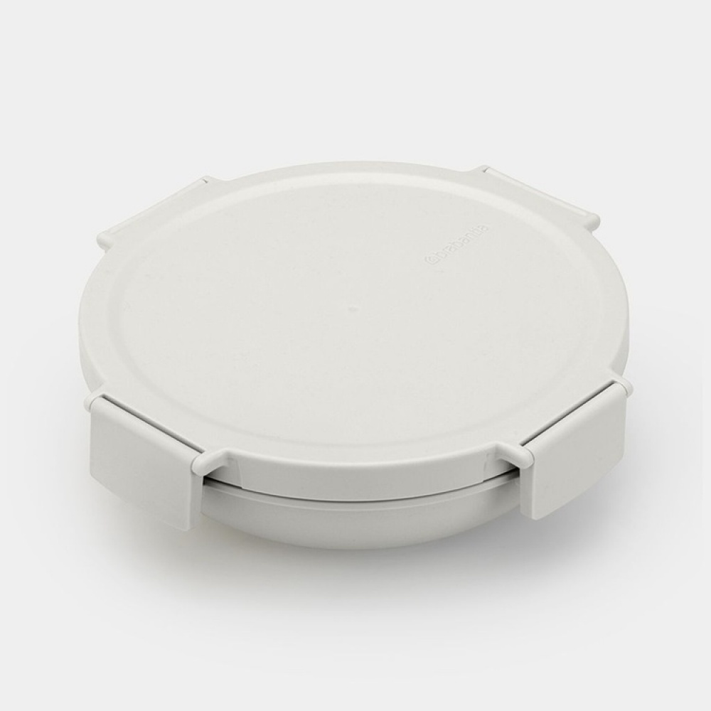 Lunch box, 1 L, BRABANTIA MAKE & TAKE LUNCH BOWL, Ø 21,5 x H 6 cm in the group Storage / Kitchen storage / Food containers / Plastic lunch boxes at SmartaSaker.se (42180)