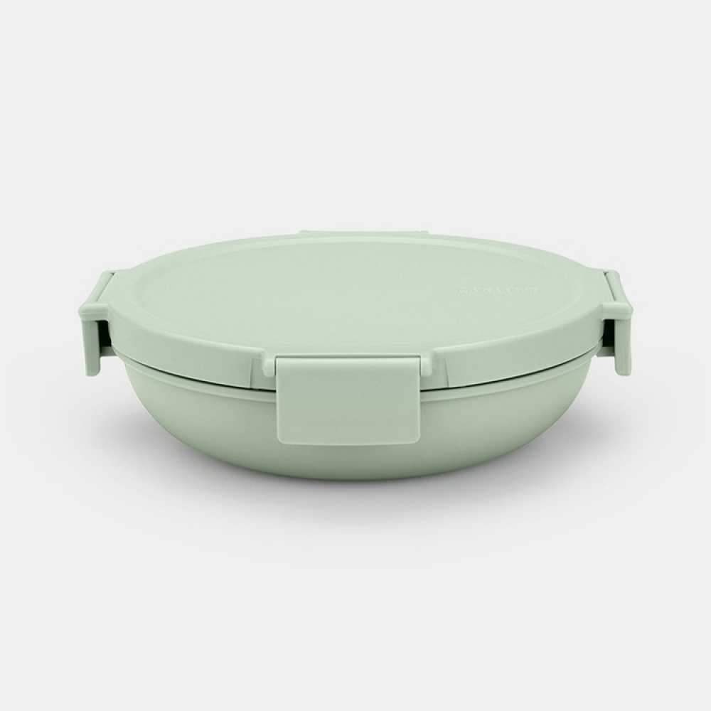 Lunch box, 1 L, BRABANTIA MAKE & TAKE LUNCH BOWL, Ø 21,5 x H 6 cm in the group Storage / Kitchen storage / Food containers / Plastic lunch boxes at SmartaSaker.se (42180)