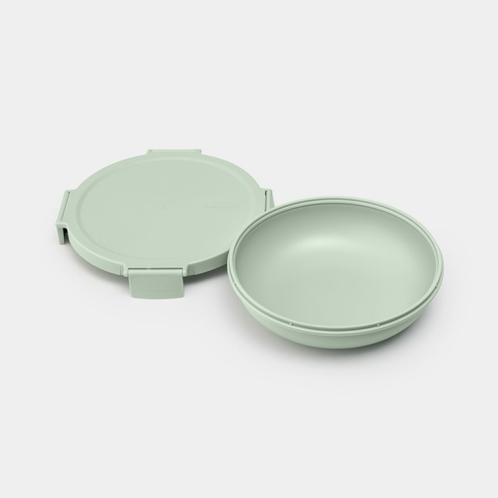 Lunch box, 1 L, BRABANTIA MAKE & TAKE LUNCH BOWL, Ø 21,5 x H 6 cm in the group Storage / Kitchen storage / Food containers / Plastic lunch boxes at SmartaSaker.se (42180)