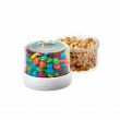 Container, iD FRESH STACK N\' SNACK SMALL, Ø 9,5 x H 12 cm, Clear / White Container, iD FRESH STACK N\' SNACK SMALL, Ø 9,5 x H 12 cm, Clear / White