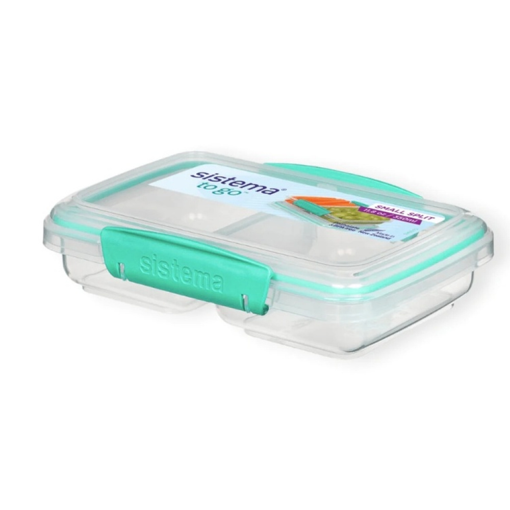 Lunch box, Two parts, 350 ML, KLIP IT SMALL SPLIT TO GO in the group Storage / Kitchen storage / Food containers / SmartStore food containers at SmartaSaker.se (42191)