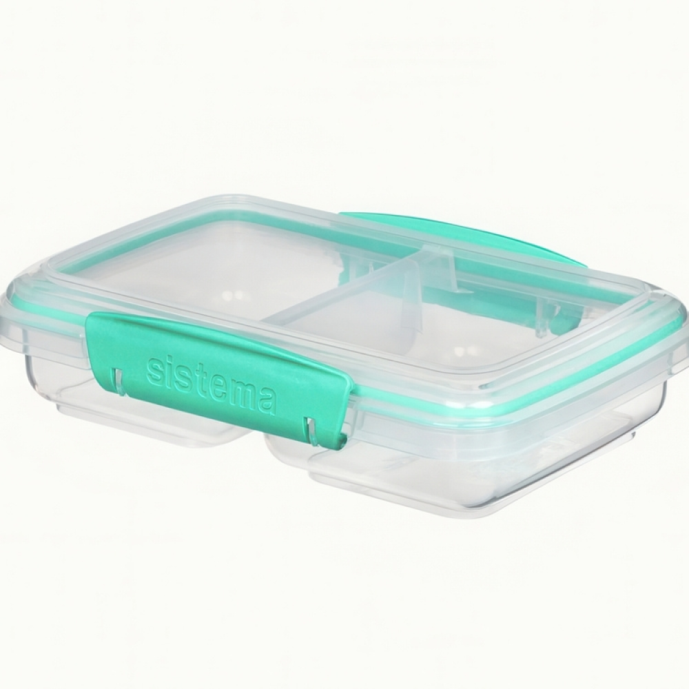 Lunch box, Two parts, 350 ML, KLIP IT SMALL SPLIT TO GO in the group Storage / Kitchen storage / Food containers / SmartStore food containers at SmartaSaker.se (42191)