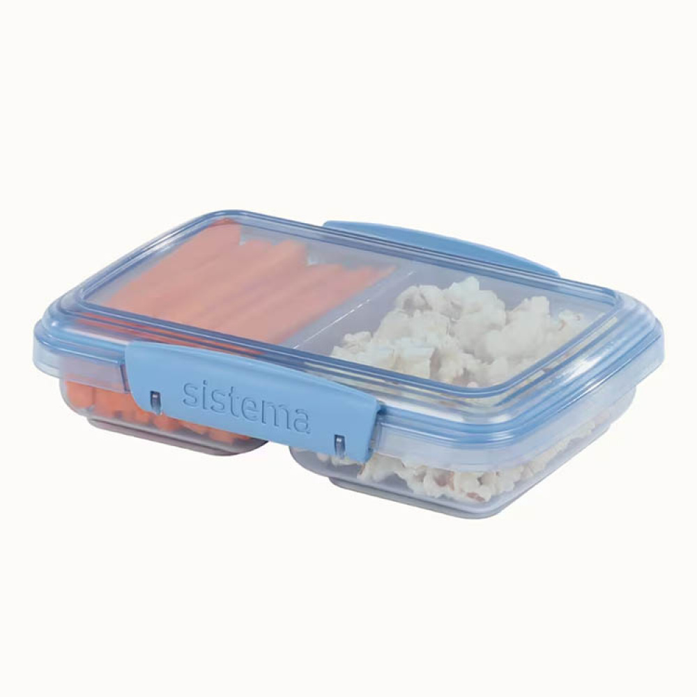 Lunch box, Two parts, 350 ML, KLIP IT SMALL SPLIT TO GO in the group Storage / Kitchen storage / Food containers / SmartStore food containers at SmartaSaker.se (42191)