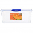 Container, XXXL ,10 L, KLIP IT PLUS RECTANGLE, 35,7 x 26 x H 11,7 cm, Clear / Blue Container, XXXL ,10 L, KLIP IT PLUS RECTANGLE, 35,7 x 26 x H 11,7 cm, Clear / Blue
