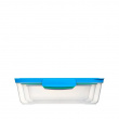 Food Storage boxes, Set of 3, SISTEMA NEST IT MEDIUM, Clear / Assorted Food Storage boxes, Set of 3, SISTEMA NEST IT MEDIUM, Clear / Assorted