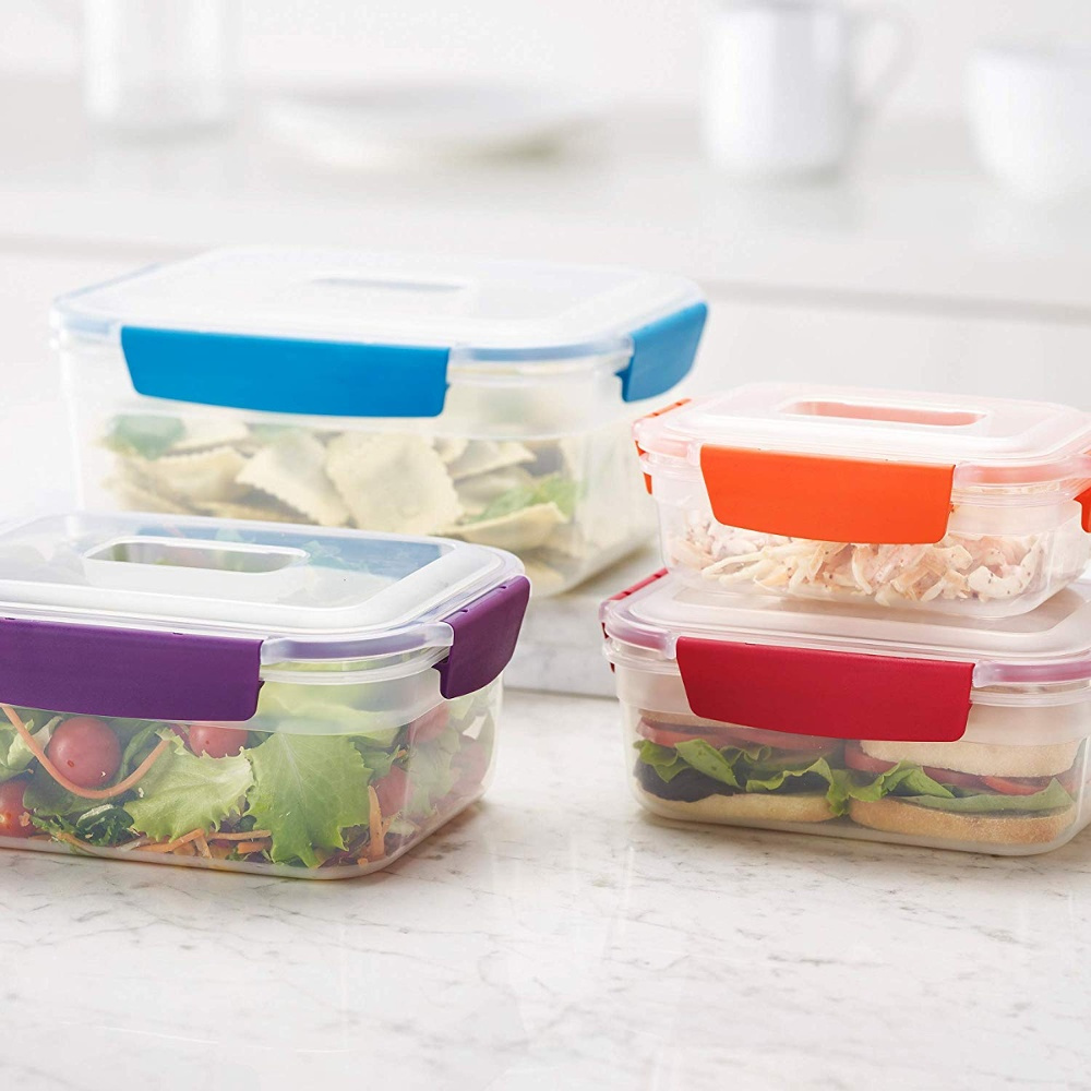 Lunch boxes, Set with 5, NEST LOCK CONTAINERS, Large, Joseph Joseph, Assorted in the group Storage / Kitchen storage / Food containers at SmartaSaker.se (42208)