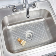 Sink Mat, CRYSTAL LARGE SINK MAT, 30,5 x 40 cm, Clear