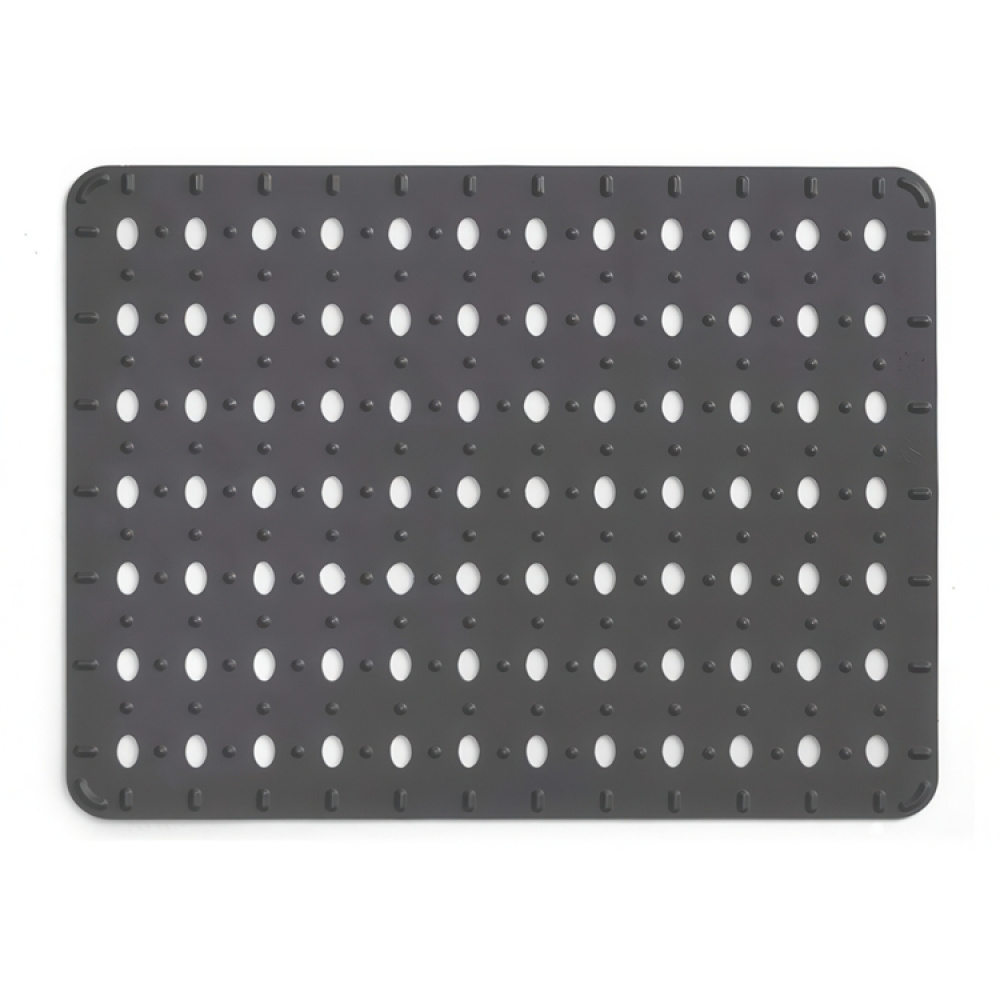 Sink Mat, Rubber, LARGE SALVAPLATOS, 41 x 32 cm, Dark grey in the group Storage / Kitchen storage / Dish racks and sink accessories at SmartaSaker.se (42213)