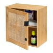 Medicine cabinet in Bamboo, Lockable, ALLEGRE, 30 x 19,5 x H 30 cm, Nature Medicine cabinet in Bamboo, Lockable, ALLEGRE, 30 x 19,5 x H 30 cm, Nature