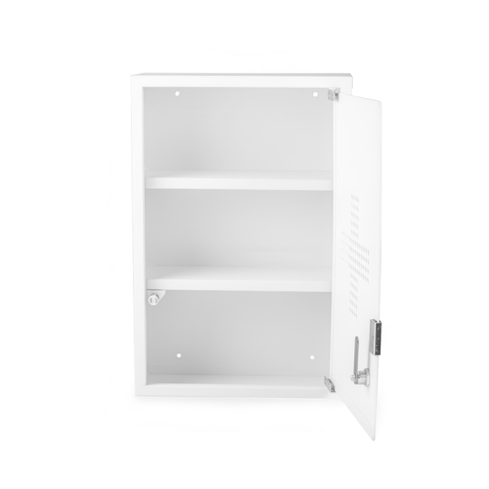 Medicine cabinet in metal, lockable, CURE, 30 x 12 x H 45 cm, White in the group Storage at SmartaSaker.se (42220)