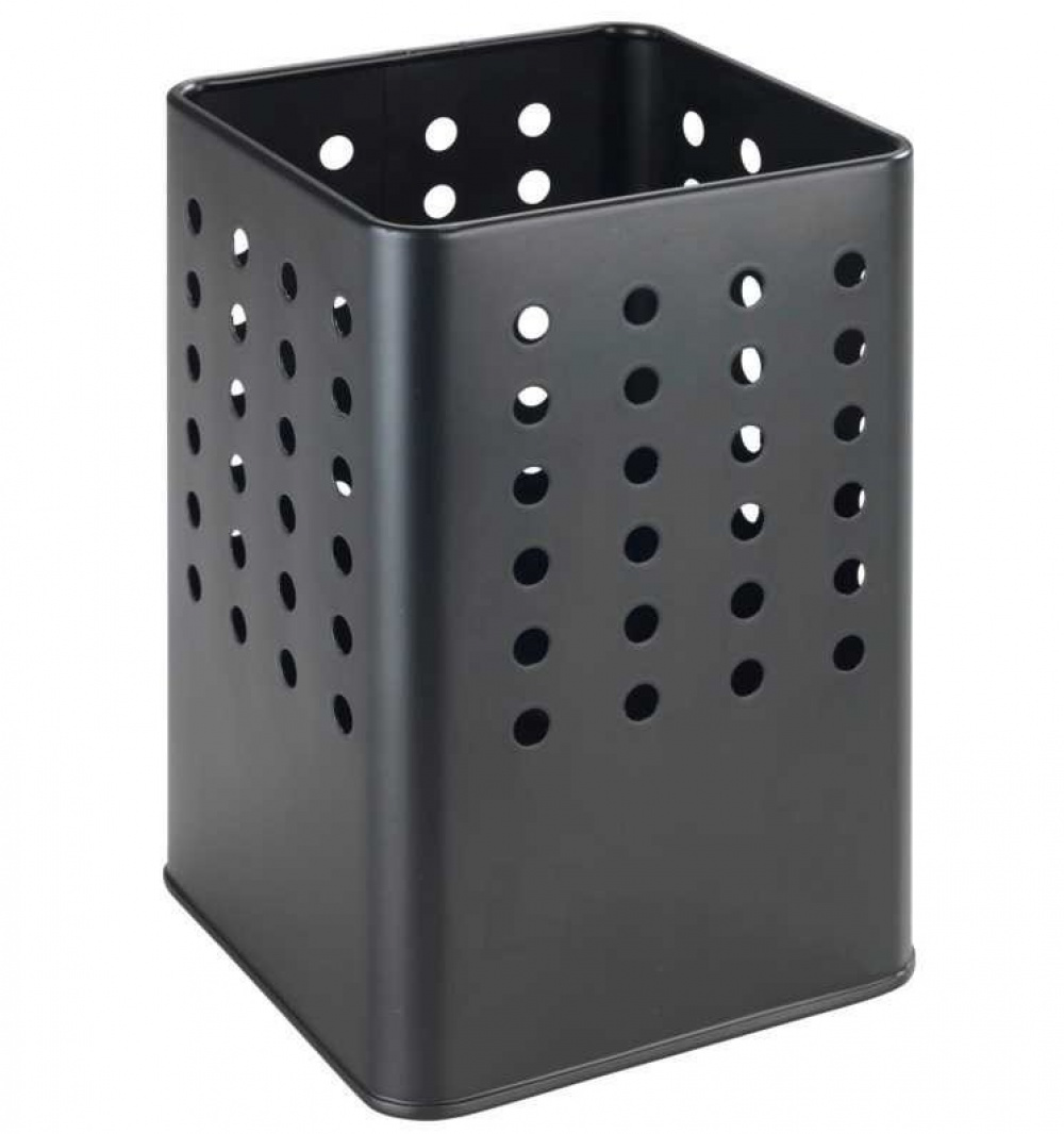 Metal Basket, SILIO UTENSIL HOLDER, 11,5 x 11,5 x H 16,5, Black in the group Storage / Kitchen storage at SmartaSaker.se (42225)