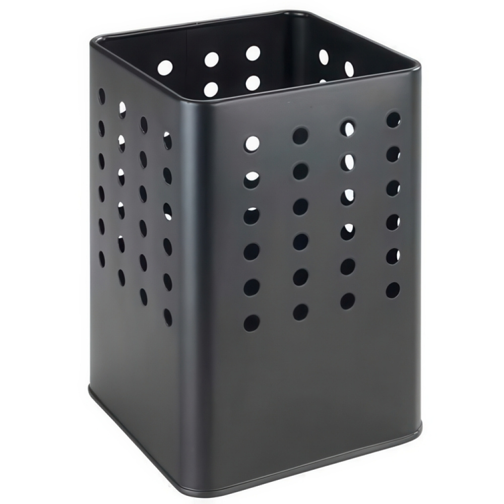 Metal Basket, SILIO UTENSIL HOLDER, 11,5 x 11,5 x H 16,5, Black in the group Storage / Kitchen storage at SmartaSaker.se (42225)