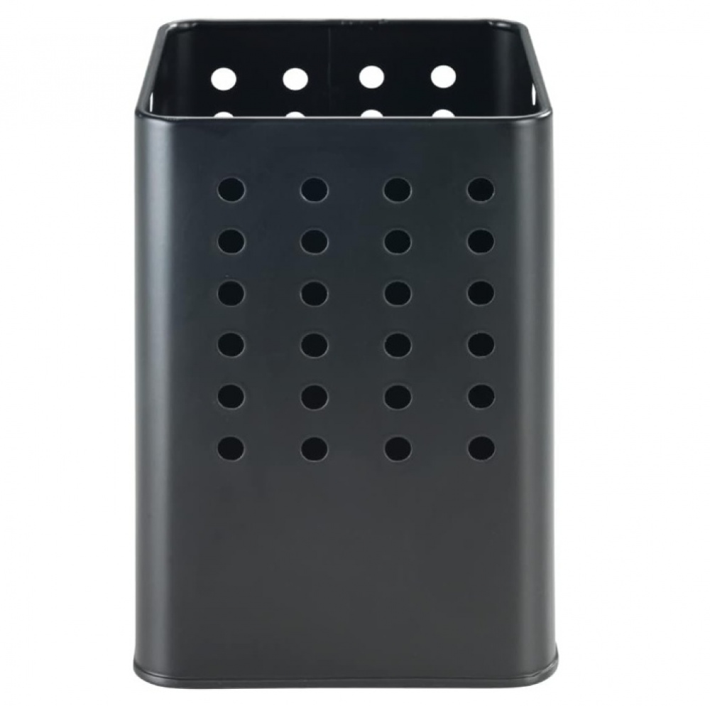 Metal Basket, SILIO UTENSIL HOLDER, 11,5 x 11,5 x H 16,5, Black in the group Storage / Kitchen storage at SmartaSaker.se (42225)