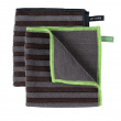 Microfiber cloths for coarse dirt, Set of 2, OUTDOOR, 30 x 30 cm, Black Microfiber cloths for coarse dirt, Set of 2, OUTDOOR, 30 x 30 cm, Black