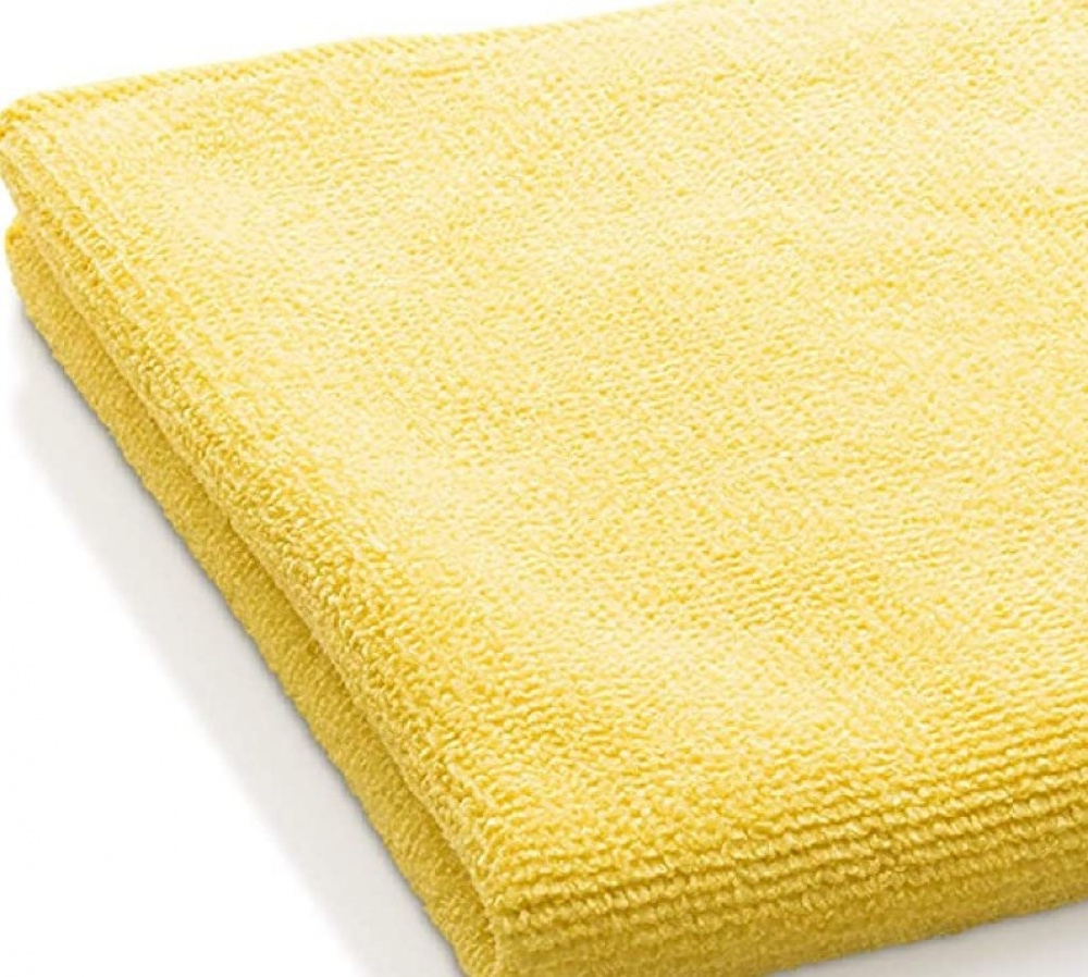 Microfibre Cloths, Set of 2, BATHROOM CLEANING CLOTHS, Yellow in the group Storage / Cleaning and waste sorting / Cloths and brushes at SmartaSaker.se (42230)