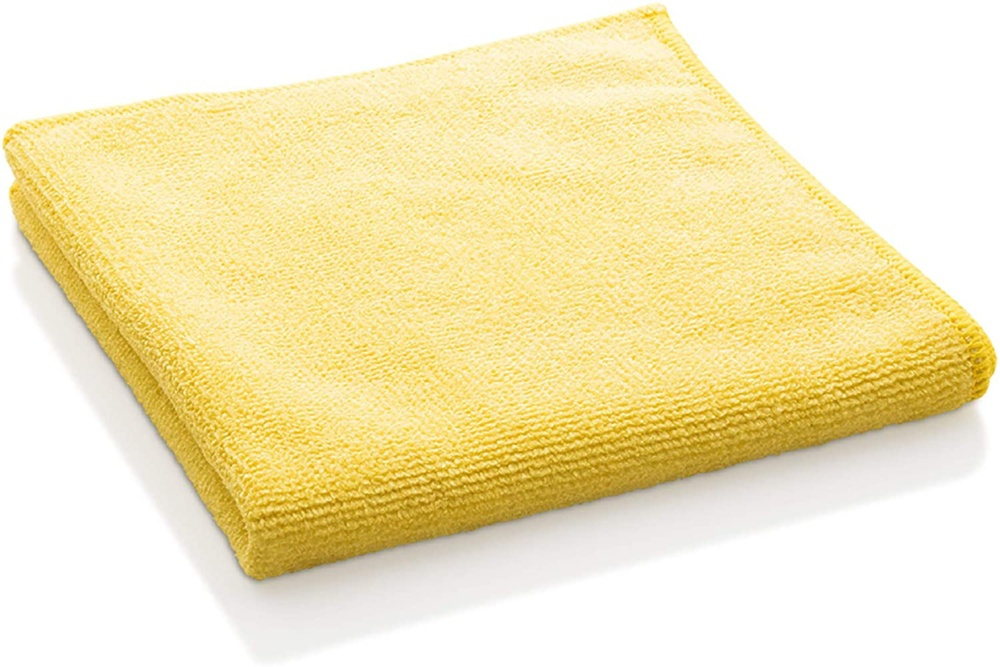 Microfibre Cloths, Set of 2, BATHROOM CLEANING CLOTHS, Yellow in the group Storage / Cleaning and waste sorting / Cloths and brushes at SmartaSaker.se (42230)