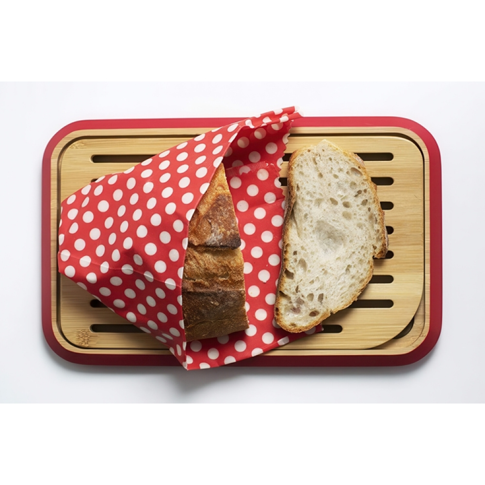 Eco Friendly wraps, Set of 3, Reusable, BEEWAX, Red / Yellow / Pink in the group Storage / Kitchen storage at SmartaSaker.se (42234)