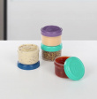 Mini pots for dressing, Set of 4, SISTEMA TO GO, 35 ml, Assorted