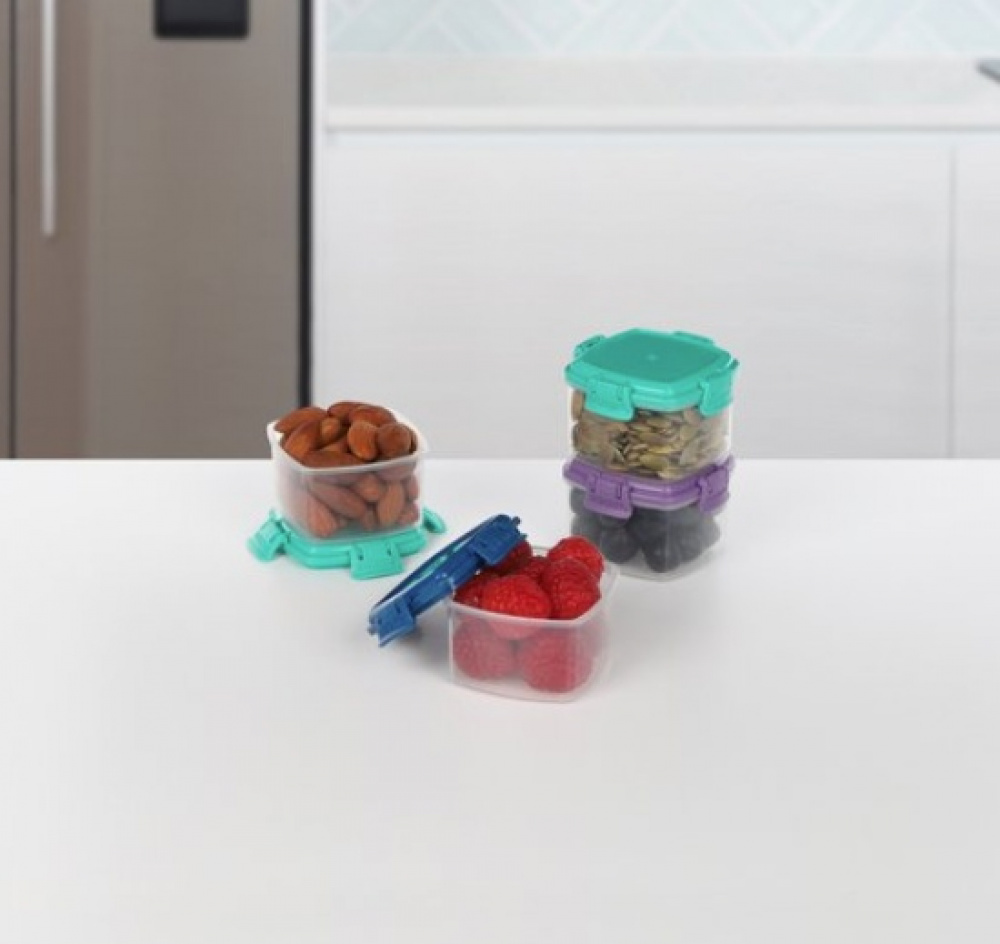 Mini containers, Set of 62 ml, MINI KNICK KNACK TO GO, Mix in the group Storage / Storage boxes / Mini organizers / Boxes at SmartaSaker.se (42246)