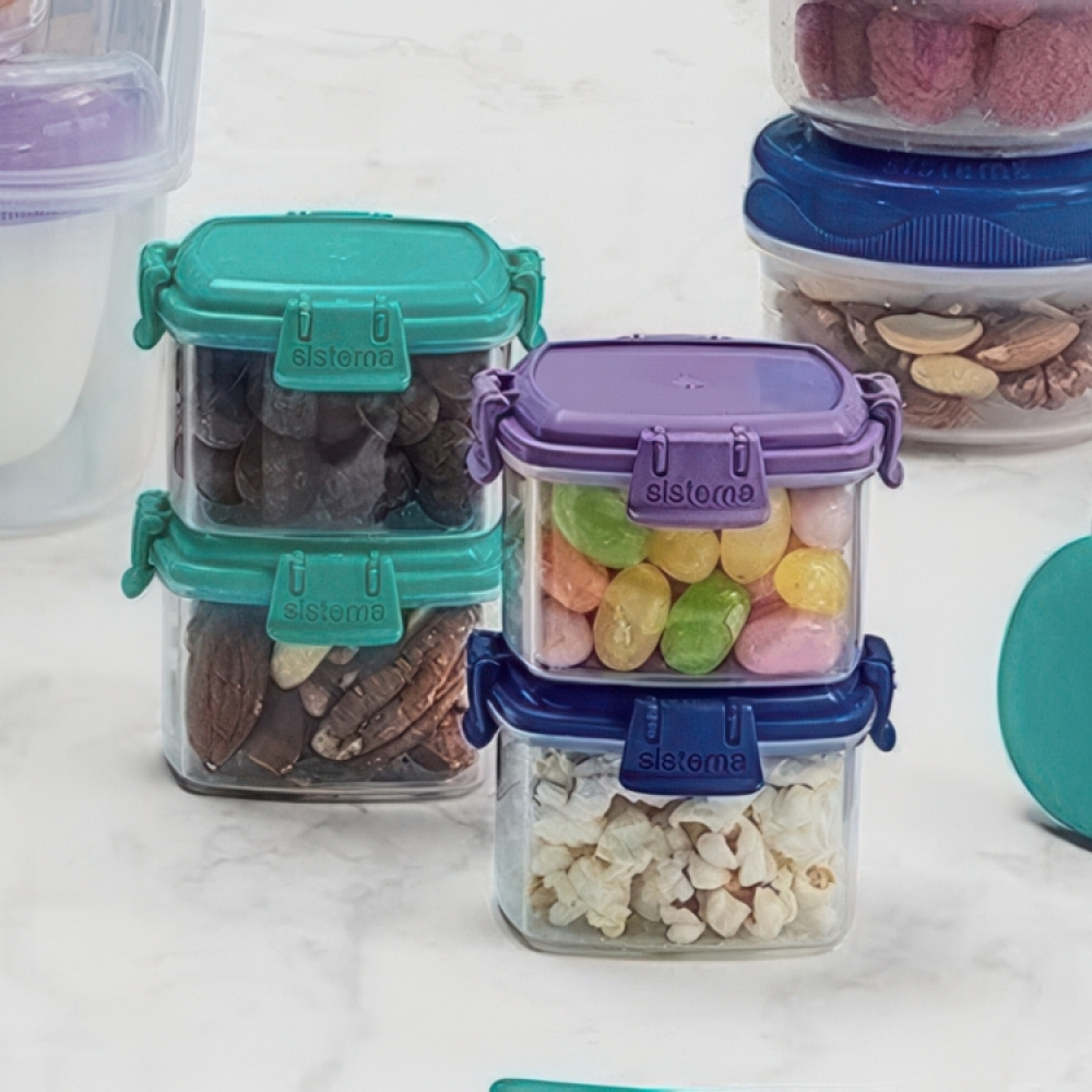 Mini containers, Set of 62 ml, MINI KNICK KNACK TO GO, Mix in the group Storage / Storage boxes / Mini organizers at SmartaSaker.se (42246)