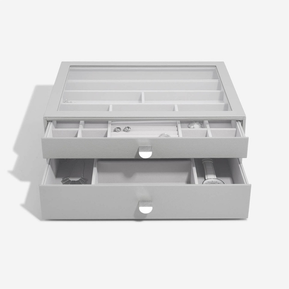 Jewellery Box, 2 layers, SUPERSIZE STACKERS DRAWERS in the group Storage / Bedroom storage / Jewelry storage at SmartaSaker.se (42251)