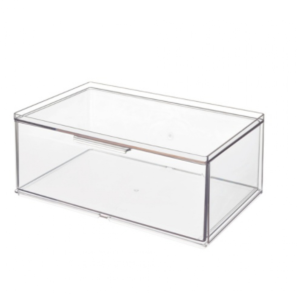 Drawer, Large High, THE HOME EDIT ALL-PURPOSE DRAWER , 26,7 x 17,8 x H 10,8 cm, Clear in the group Storage / Bathroom storage / Makeup storage at SmartaSaker.se (42255)