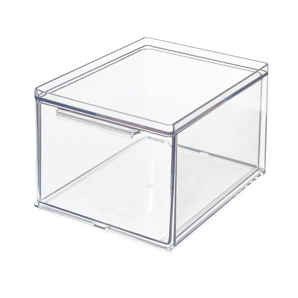 Drawer, Large High, THE HOME EDIT SMALL ALL-PURPOSE DRAWER, 13,3 x 17,8 x H 10,8 cm, Transparent in the group Storage / Bathroom storage at SmartaSaker.se (42256)