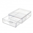 Drawer, Small, Shallow, THE HOME EDIT ALL-PURPOSE DRAWER , 13,3 x 17,8 x H 5,1 cm, Clear Drawer, Small, Shallow, THE HOME EDIT ALL-PURPOSE DRAWER , 13,3 x 17,8 x H 5,1 cm, Clear