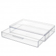 Drawer, Large Shallow, THE HOME EDIT ALL-PURPOSE DRAWER , 26,7 x 17,8 x H 5,1 cm, Clear Drawer, Large Shallow, THE HOME EDIT ALL-PURPOSE DRAWER , 26,7 x 17,8 x H 5,1 cm, Clear