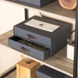 Mini chest of drawers 2 drawers, Birger canvas, Bigso