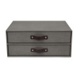 Mini chest of drawers 2 drawers, Birger canvas, Bigso